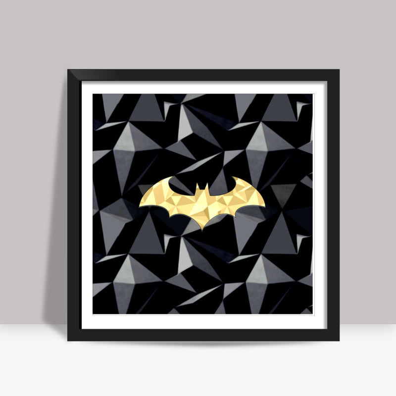 Batman Golden Square Art Prints