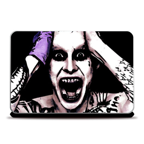 Laptop Skins, Joker Jared Letto Batman Suicide Squad Comic Movie Character Laptop skin Artwork
