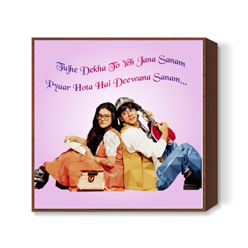 #YRF DDLJ Square Art Prints