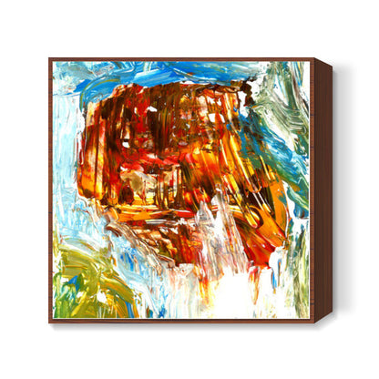 bold stroks Square Art Prints