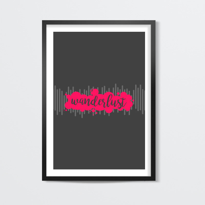 Wanderlust (Pink) Wall Art