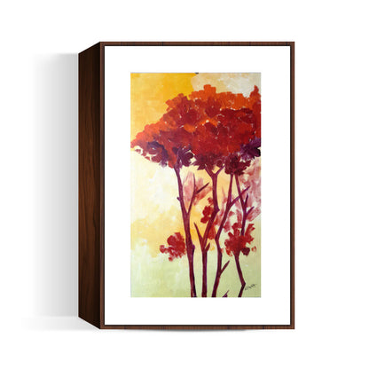 Gulmohar tree by Alpana Lele Wall Art