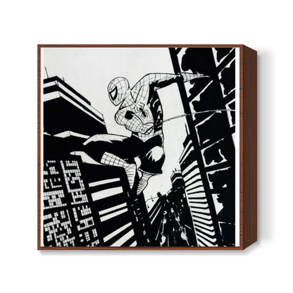 Spiderman Square Art Prints