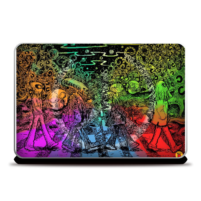 Laptop Skins, The Alien Beatles Laptop Skin