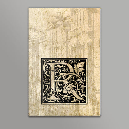 Ornate R Wall Art
