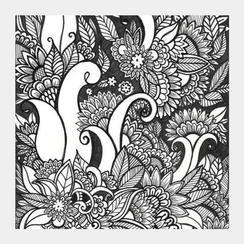 Floral Chaos Square Art Prints PosterGully Specials