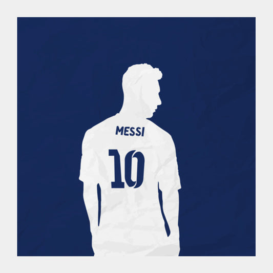 Square Art Prints, Messi Square Art Prints