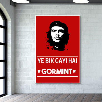 YE BIK GAYI HAI GORMINT Wall Art