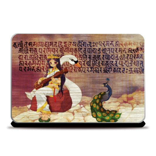 Laptop Skins, Saraswati Vintage Artwork Wall art