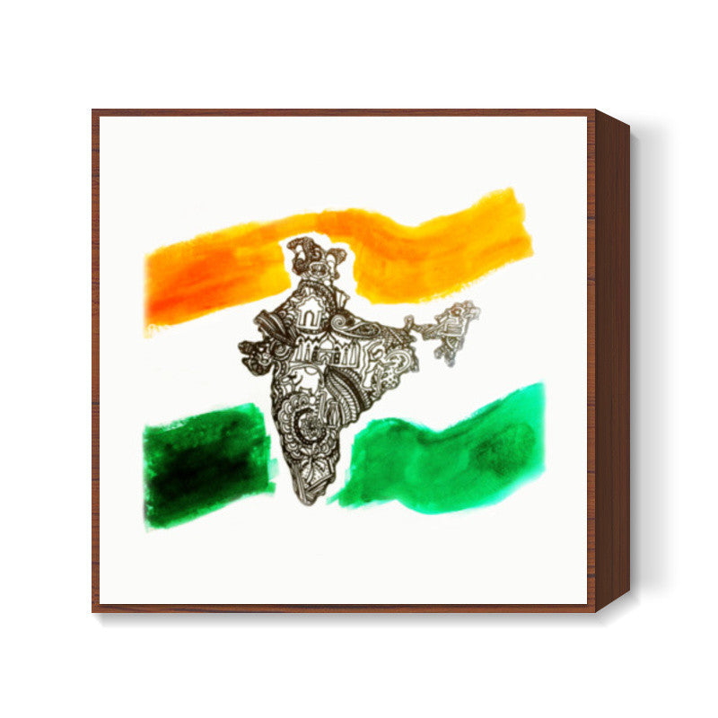 Republic Day Square Art Prints
