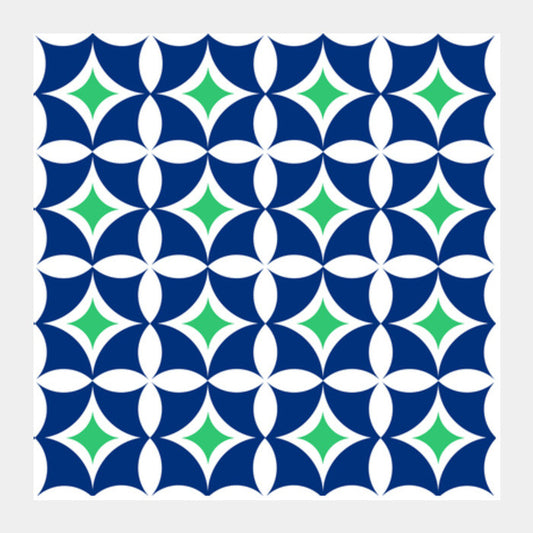Circle Pattern Square Art Prints