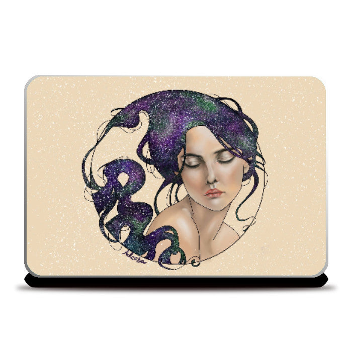 Laptop Skins, Universe in my Hair Laptop Skin