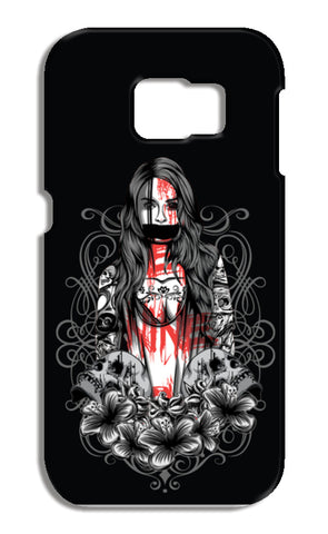 Girl With Tattoo Samsung Galaxy S6 Edge Cases
