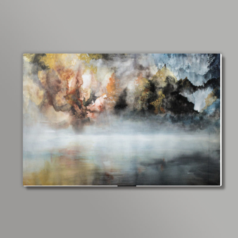 Misty clouds Wall Art