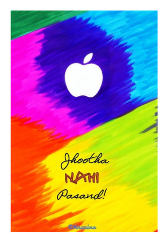 Apple Perfection - Jhootha Nahi Pasand Wall Art