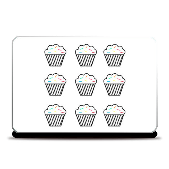 Hey there cupcake Laptop Skins