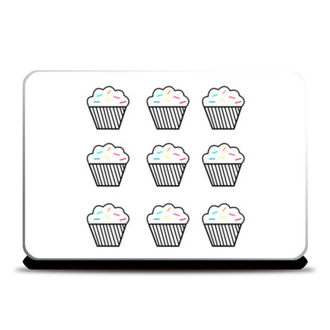 Hey there cupcake Laptop Skins