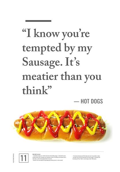 PosterGully Specials, Junk Seduction_HOT DOGS Wall Art