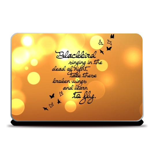 The beatles Black bird  Laptop Skins