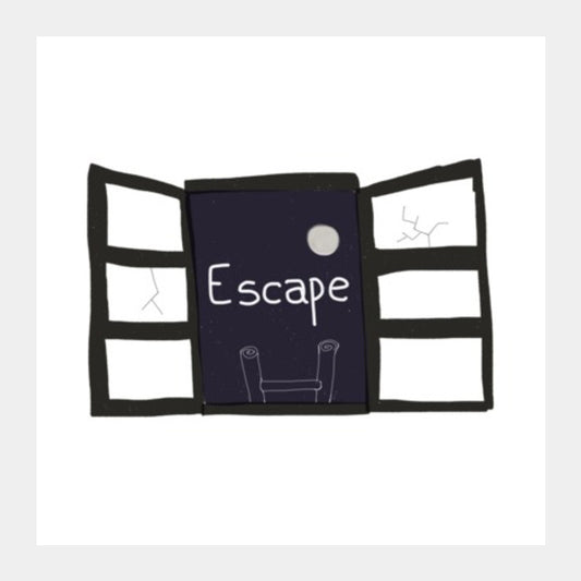 Escape Square Art Prints