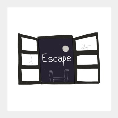 Escape Square Art Prints