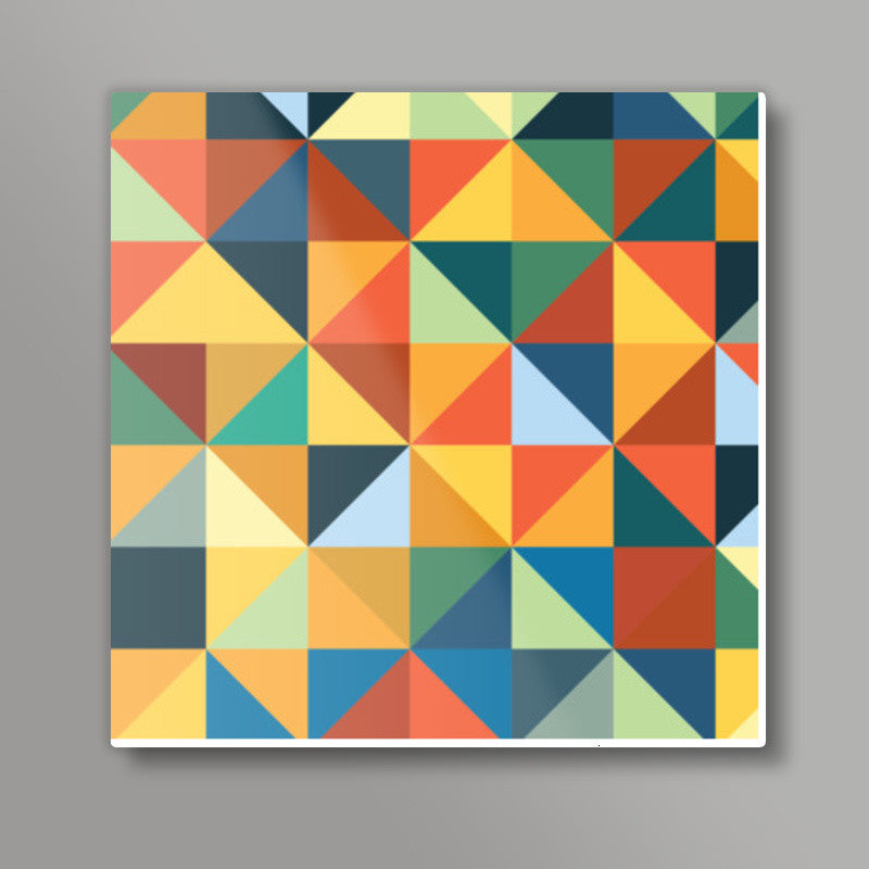 Colors & Patterns Square Art Prints