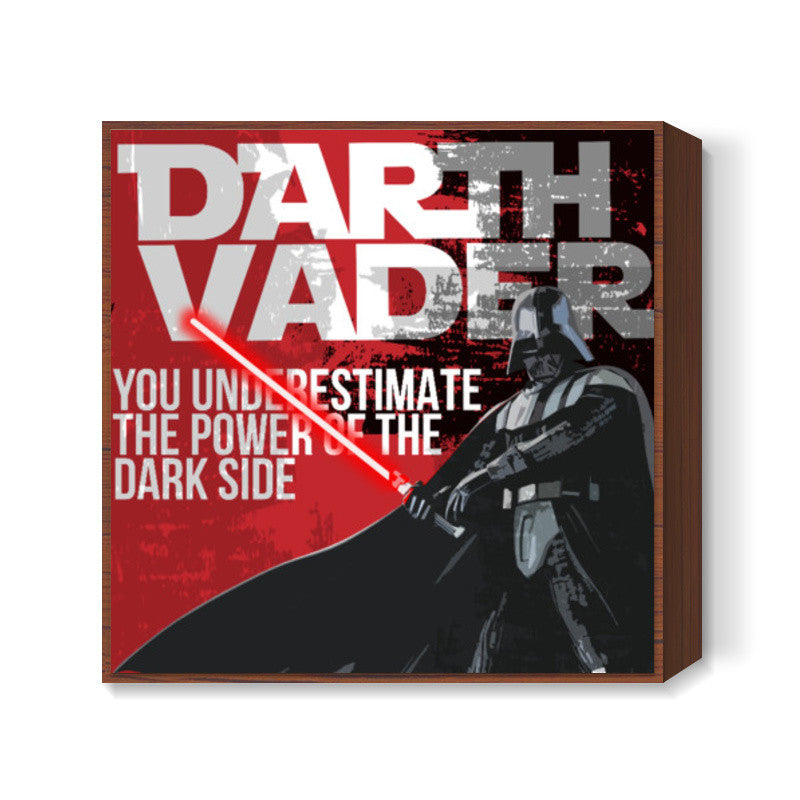 Darth Vader Square Art Print