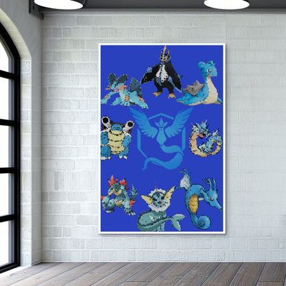 Pokemon Mystic Wall Art