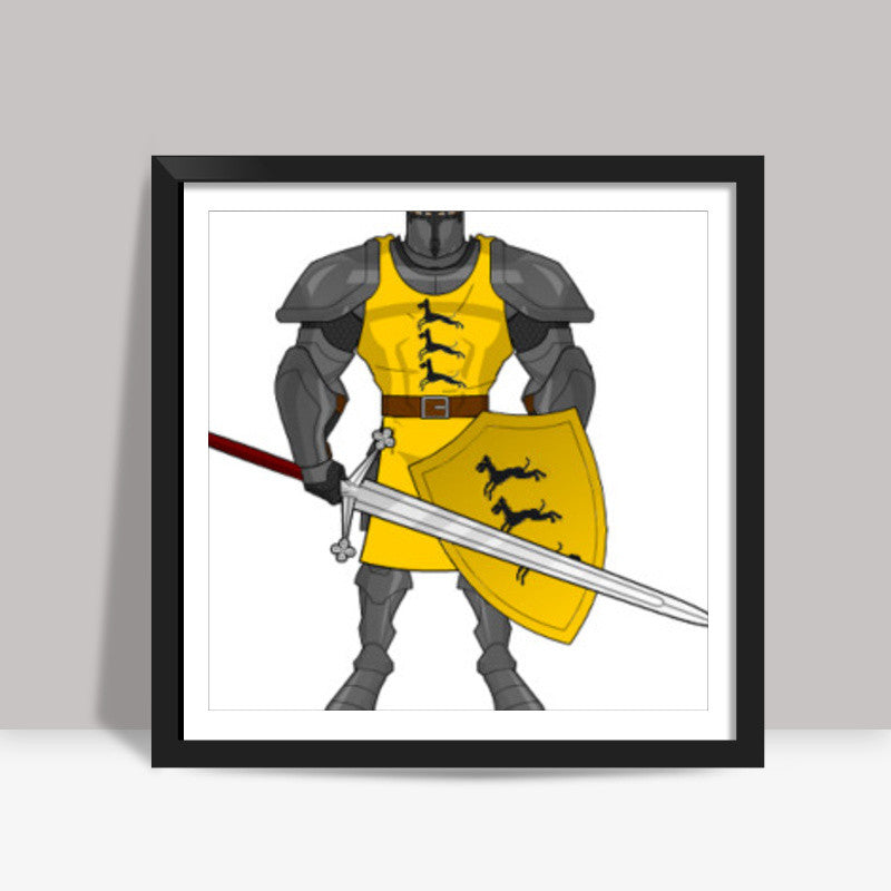 Ser Gregor Clegane the Mountain Square Art | Ehraz Anis