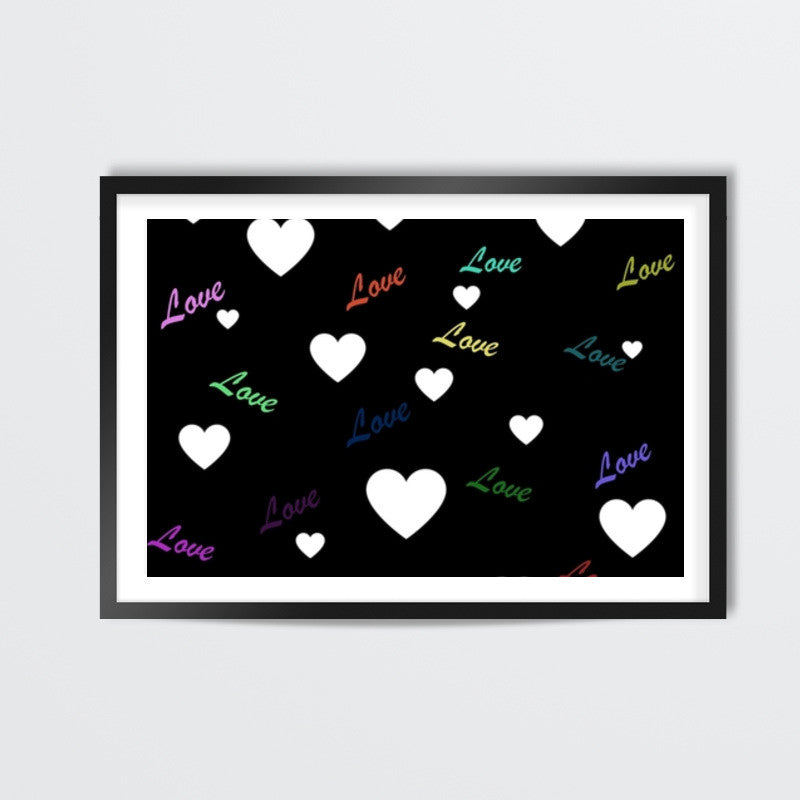 Love Hearts Wall Art