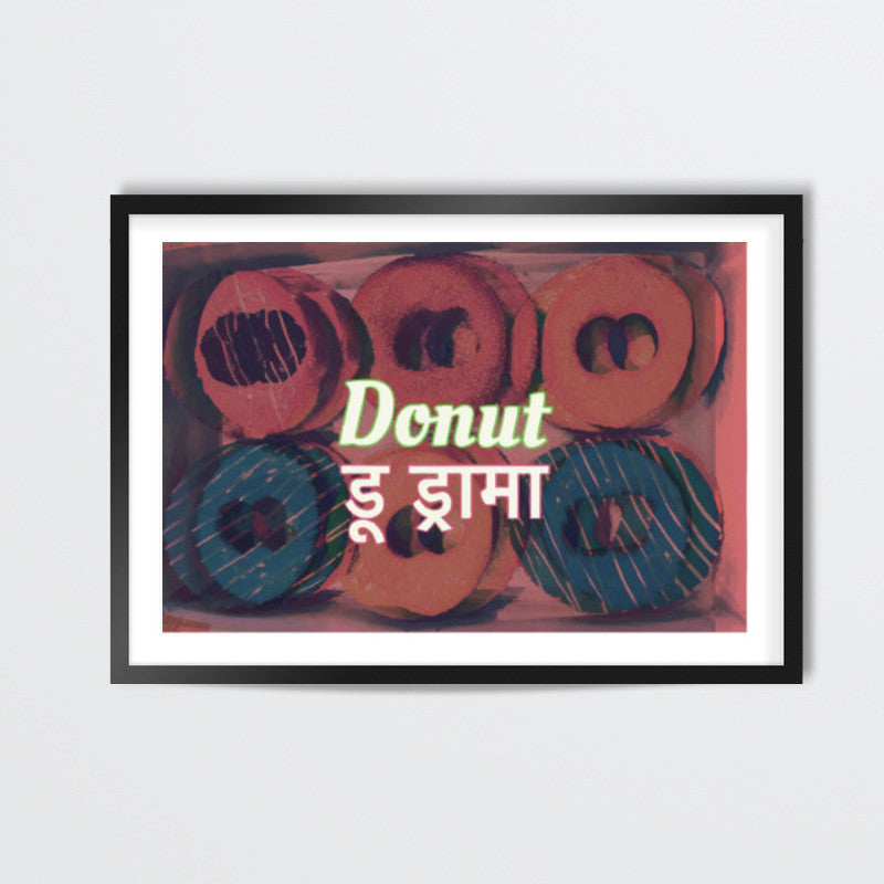 Donut Do Drama Poster | Dhwani Mankad