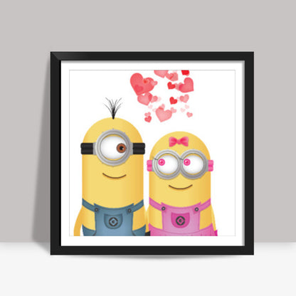 Minion Lovers Square Art