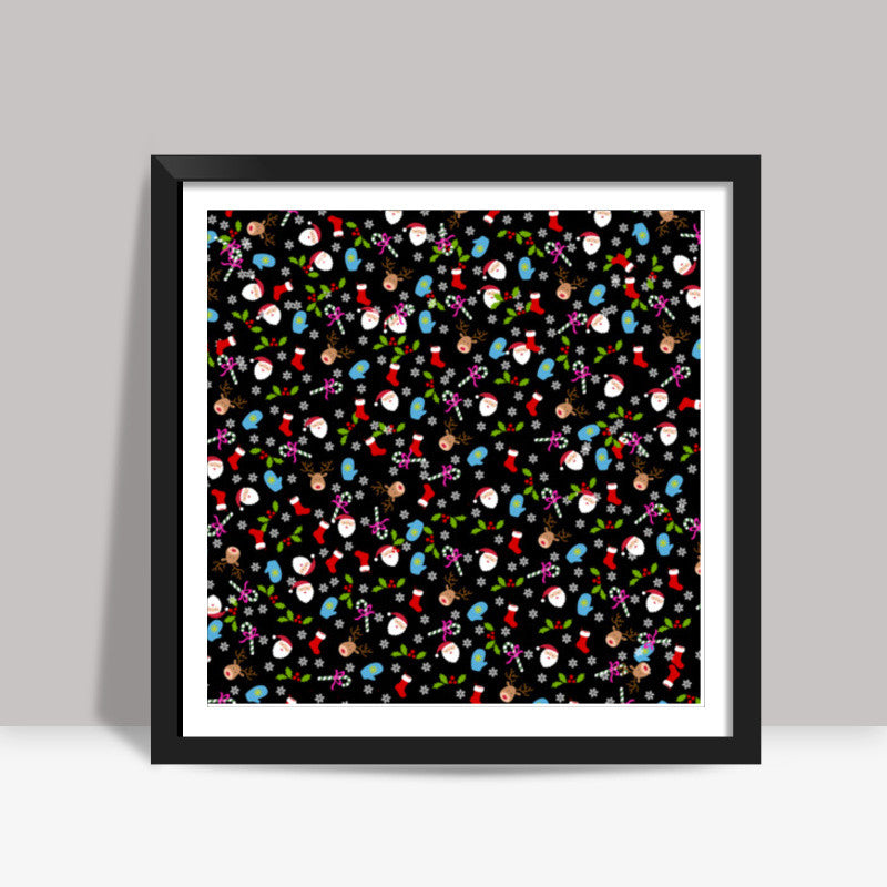 Christmas Galore Square Art Prints