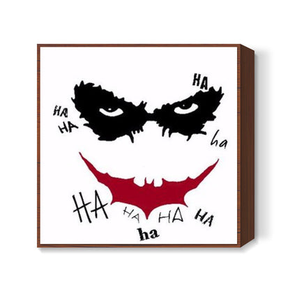 Joker Square Art Print | Arttist: Vaibhav Dangwal