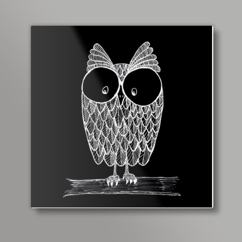 Nocturnal. Square Art Prints