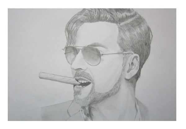 Wall Art, Akshay Kumar Pencil Sketch Wall Art