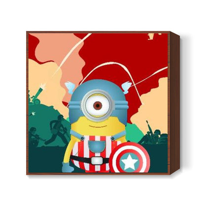 Minion Captian America Artwork