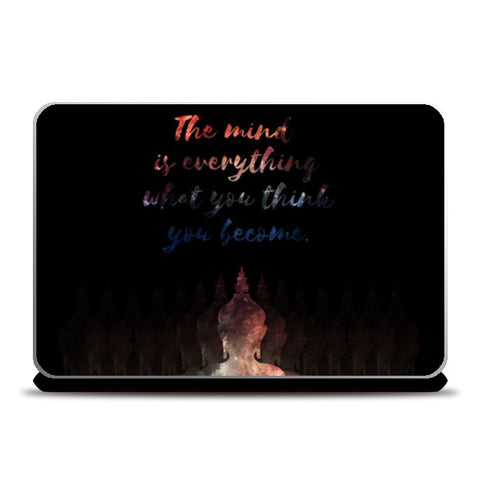 Buddha Quote - Motivational!! Laptop Skins