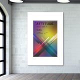 Abstract Attitude Poster