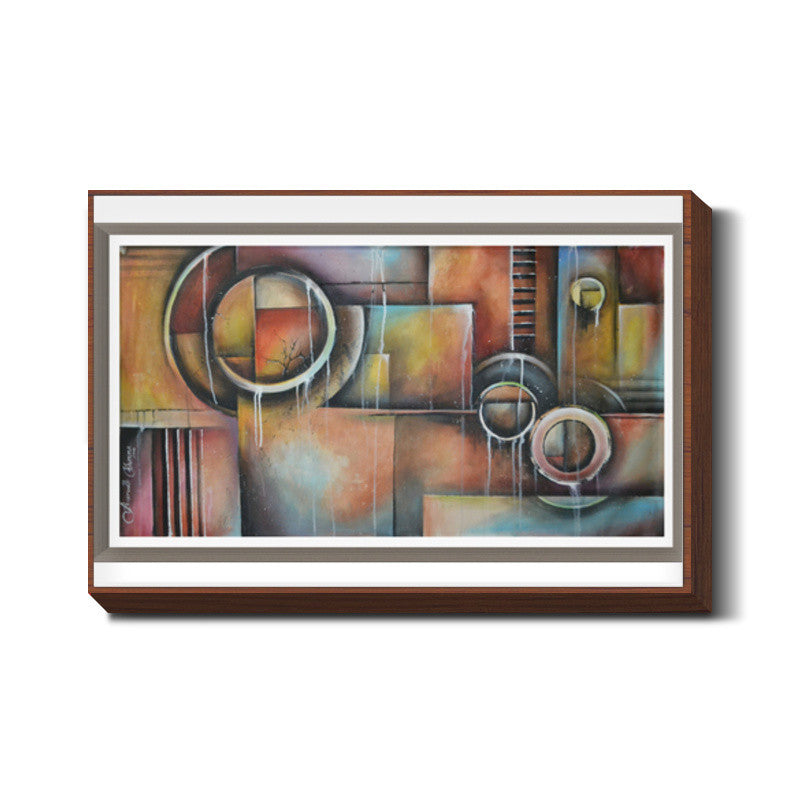 contemporary abstract painting Wall Art