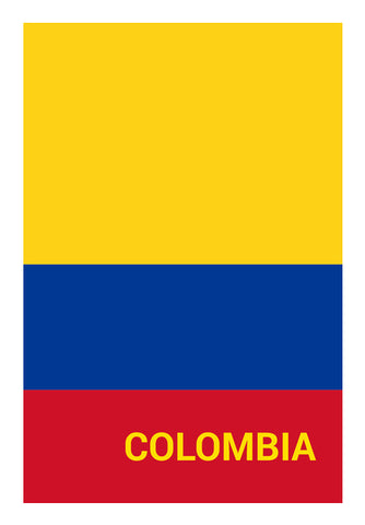 Colombia | #Footballfan Wall Art