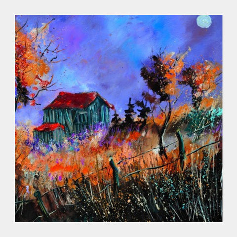 Old Barn 2 Square Art Prints PosterGully Specials