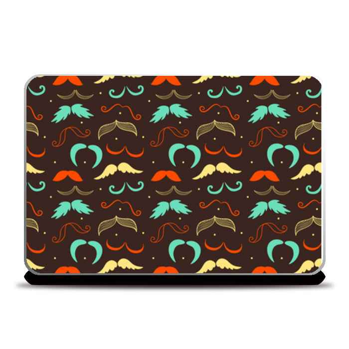 Mustache Laptop Skins