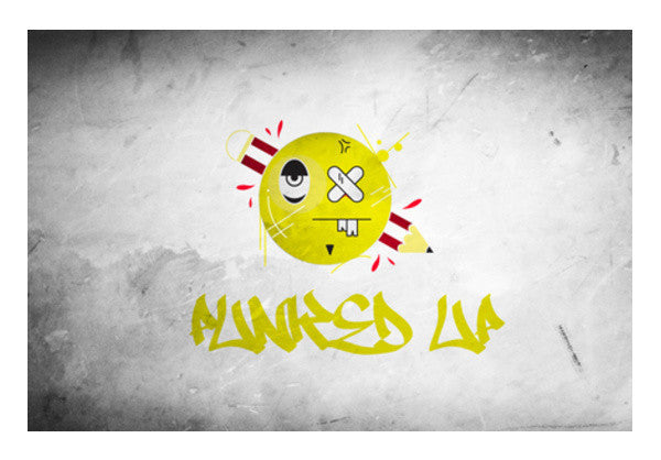 PUNKED UP Poster Grafiti Art PosterGully Specials
