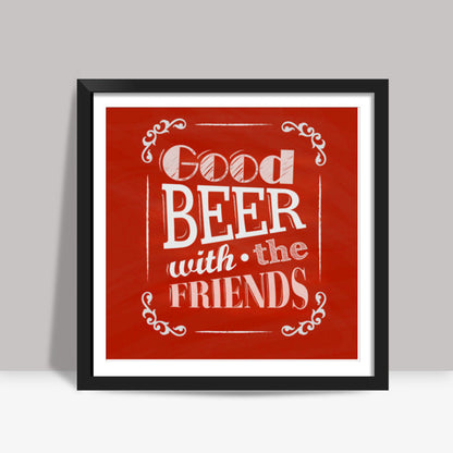 Beer Square Art Prints