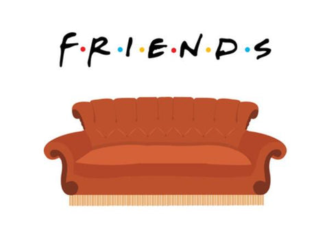 PosterGully Specials, Central Perk Friends Couch Wall Art