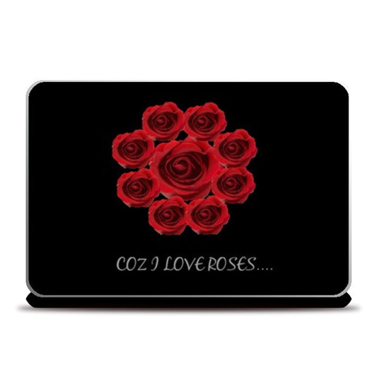 love roses Laptop Skins
