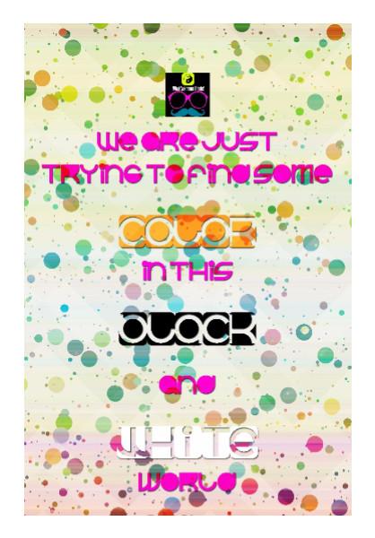 PosterGully Specials, Color Abstract Wall Art