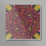 Colorful Abstract Psychedelic Digital Art Poster Square Art Prints