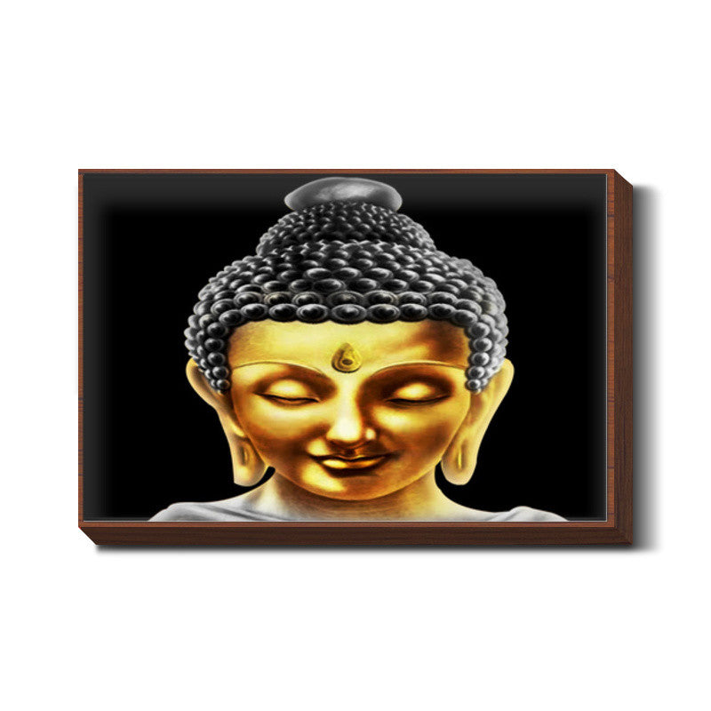 Gautam Buddha Golden Wall Art